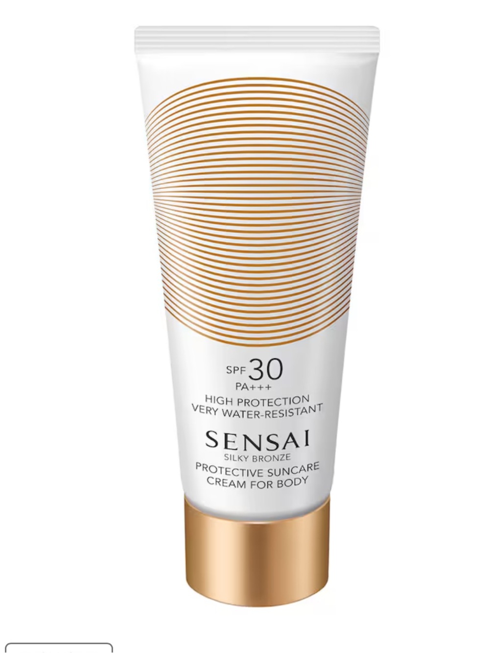 Silky Bronze Anti-Ageing Sun Care Cream for Body SPF 30 - Gold